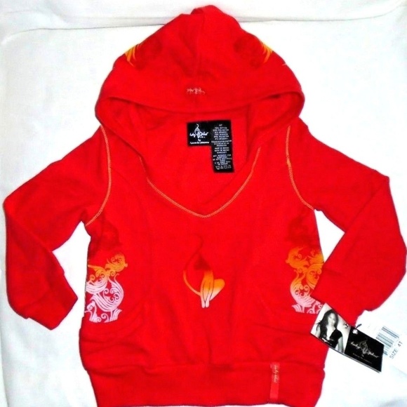 Baby Phat Other - Vintage Rare Red Hooded Pullover fashion Jacket Top